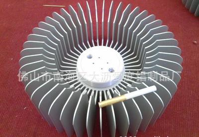 專業(yè)大截面太陽花鋁擠型與工礦燈散熱器 鋁擠型加工技術解析與應用